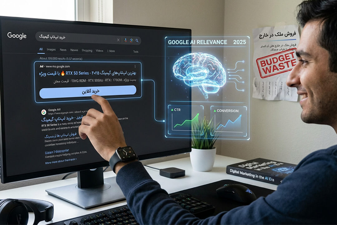 افزایش نرخ کلیک سایت در گوگل ادز