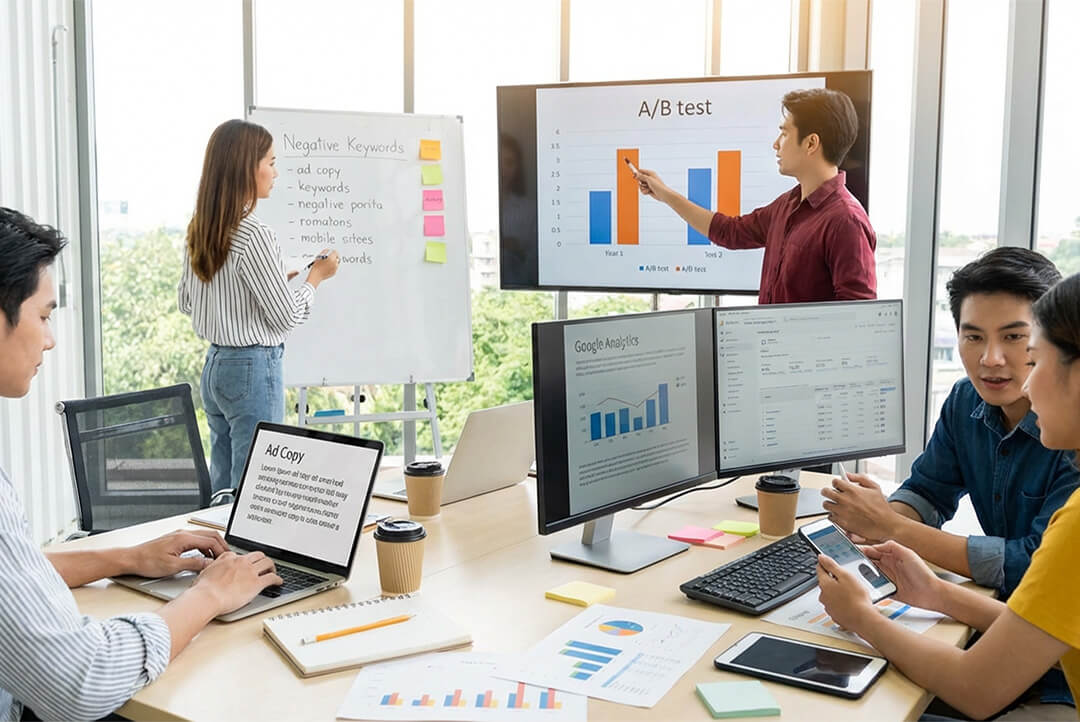 افزایش نرخ کلیک سایت در گوگل ادز